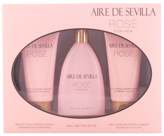 Rose Cologne Pack 3 Pieces