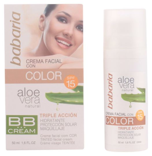 Facial Cream BB with Color SPF 15 Aloe Vera 50 ml Facial Cream BB with Color SPF 15 Aloe Vera 50 ml