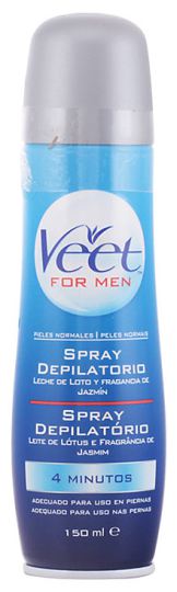 Veet Men's Cream Hair Removal Spray - Normal Skin 150 ml