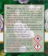 Palillos de Madera Fragancia Camellia 125 ml