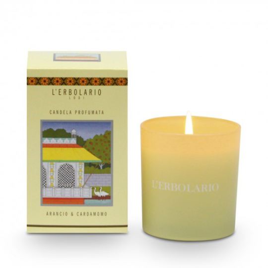 Candle with Orange Smell and Cardamom