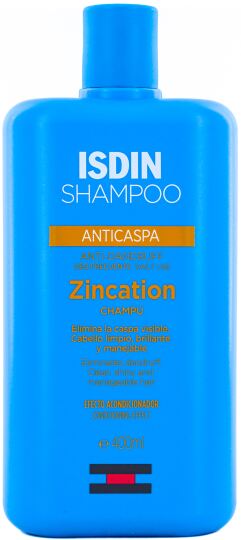 Isdin Zincation Champ&uacute; Anticaspa 400 ml