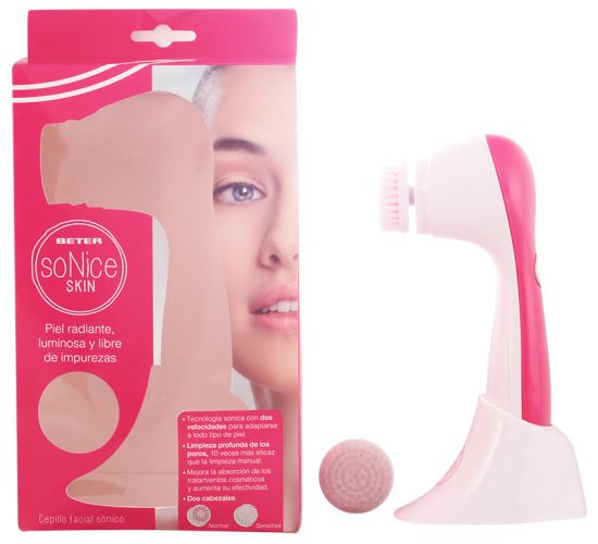 So Nice Skin Sonic facial brush with 2 heads So Nice Skin Sonic facial brush with 2 heads