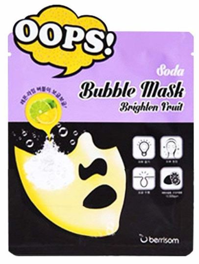 Mask for the Face Bubble Mask Brighten Fruit