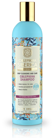 Oblepikha Shampoo for Normal and Oily Hair 400 ml Oblepikha Shampoo for Normal and Oily Hair 400 ml