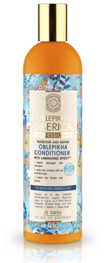 Oblepikha Conditioner for Weak and Damaged Hair 400 ml Oblepikha Conditioner for Weak and Damaged Hair 400 ml