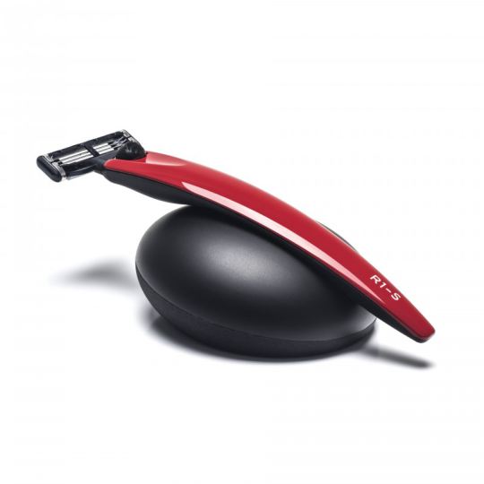 Razor Set R-1 Red with Holder