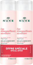 Micellar Cleansing Water with Rose Petals 2x400 ml