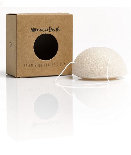 Konjac Large Natural Fibre Sponge 7,5 cm