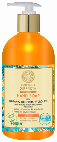 Softening Hand Soap with Hidrolato Oblepikha