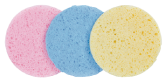 Make-up Remover Sponge Set 110 mm Circle Colors plus 3 units