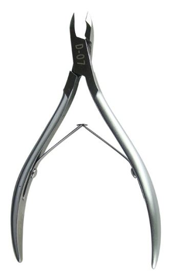 Cuticle Pliers D07 Plus Silver