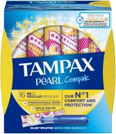 Pearl Regular Tampon 18 units Pearl Regular Tampon 18 units