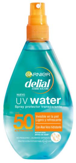 Uv Water Spray Protector Transparent spf50 150 ml Uv Water Spray Protector Transparent spf50 150 ml