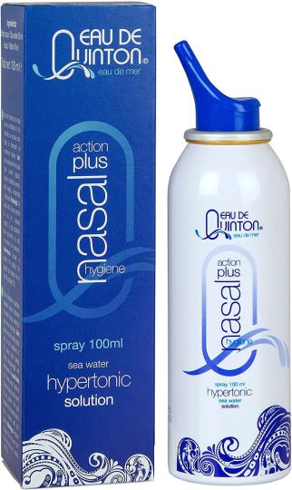 Quinton Hypertonic Nasal (Plus) Spray 150ml. Quinton Hypertonic Nasal (Plus) Spray 150ml.