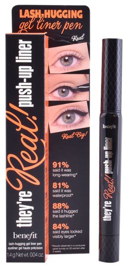 They'Re Real! Push Up Eye Liner #Black 1,4 gr
