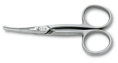 Curved Stainless Steel Baby Scissors 4"