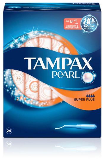 Pearl Super Plus Tampon 24 units Pearl Super Plus Tampon 24 units