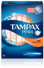 Pearl Super Plus Tampon 24 units Pearl Super Plus Tampon 24 units
