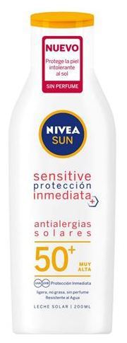 Sensitive Sun Milk Immediate Protection Spf50 + 200 ml