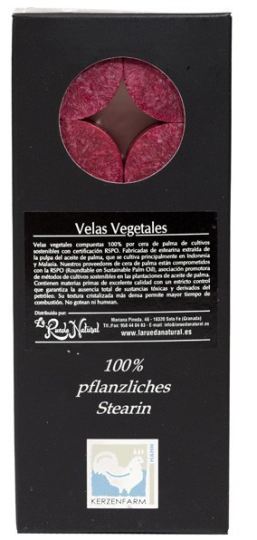 Kerzerman Red Tea Light 10 pcs