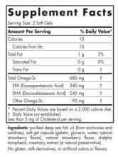 Ultimate Omega Junior 680 mg 90 Softgels Ultimate Omega Junior 680 mg 90 Softgels