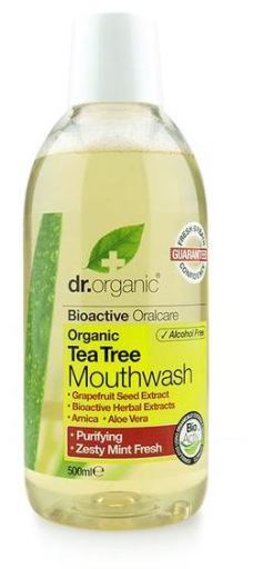 Organic Tea Tree Mouthwash 500 ml Organic Tea Tree Mouthwash 500 ml