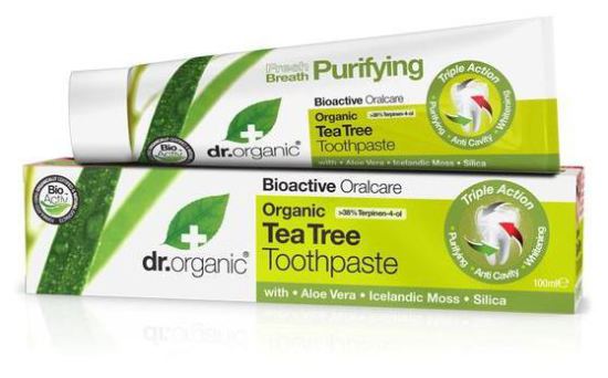 Toothpaste with Organic Tea Tree 100 ml Toothpaste with Organic Tea Tree 100 ml