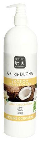 Organic Exotic Vanilla & Coconut Shower Gel 740 ml Organic Exotic Vanilla & Coconut Shower Gel 740 ml