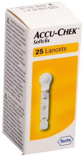 Accu Chek Softclix 25 Lancets Accu Chek Softclix 25 Lancets
