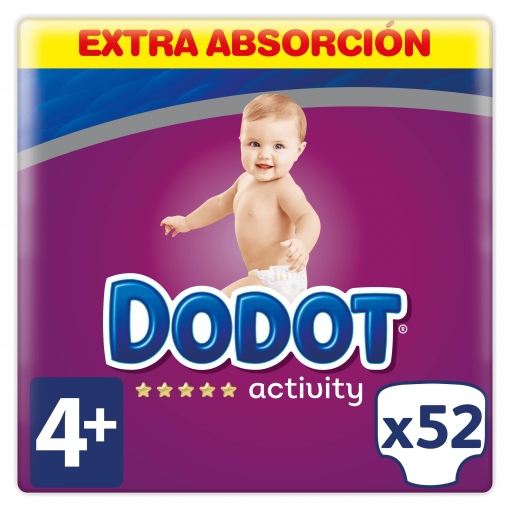 Activity Extra Diapers Size 4 with 52 Units Activity Extra Diapers Size 4 with 52 Units