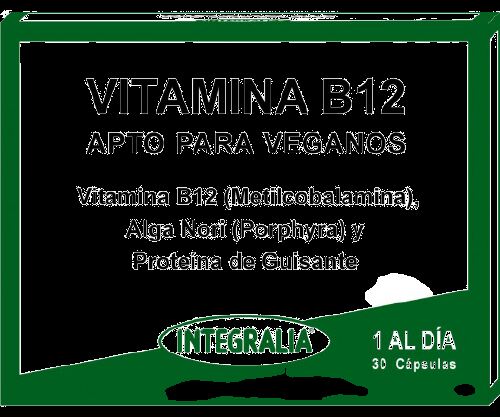 Vitamina B12 Vegan 30 Cápsulas Vitamina B12 Vegan 30 Cápsulas