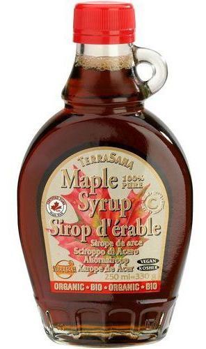 Terrasana Pure Maple Syrup, grade C 250 ml