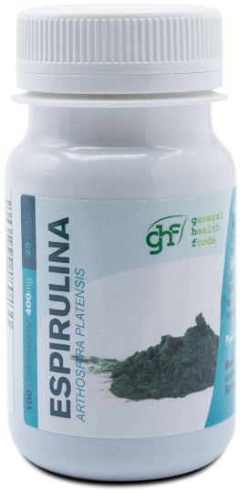 Spirulina 100 tablets 400 mg