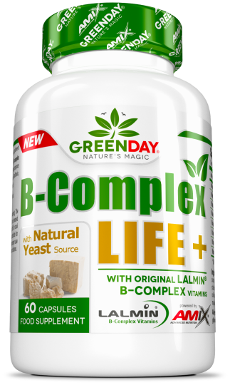 Greenday Line Greenday® B-Complex Life + 60 Capsules Greenday Line Greenday® B-Complex Life + 60 Capsules