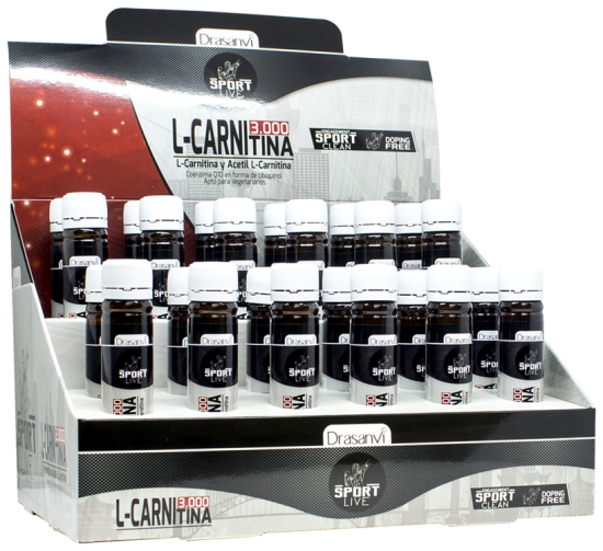 L-Carnitine Vial 25ml Sport Live