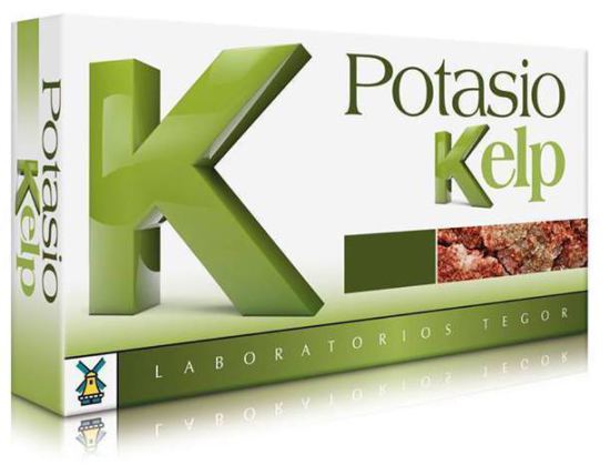 POTASSIUM KELP 40 CAPSULES TEGOR POTASSIUM KELP 40 CAPSULES TEGOR