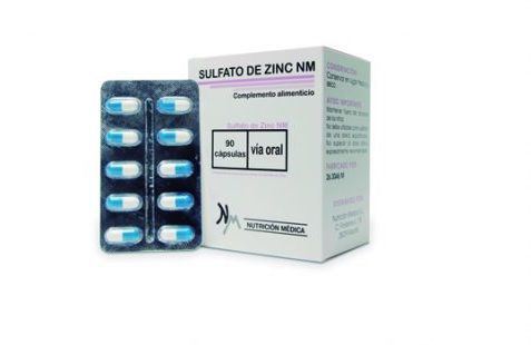 Zinc sulfate Nm 90 Capsules Zinc sulfate Nm 90 Capsules