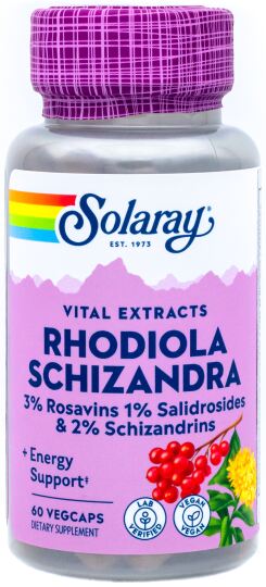 Schizandra & Rodhiola 500 mg 60 Cáspulas Vegetales Schizandra & Rodhiola 500 mg 60 Cáspulas Vegetales