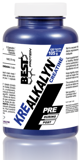 Kre Alkalyn 120 Capsules 875 mg Kre Alkalyn 120 Capsules 875 mg