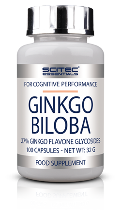 Scitec Essentials Gingkgo Biloba 100 Capsules