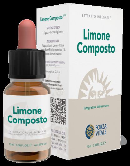 Forza Vitale Compound Lemon Iron Spagyric Metal 10 ml