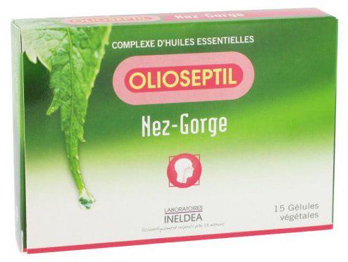 Oleoseptil Nose and Throat 15 Capsules Oleoseptil Nose and Throat 15 Capsules