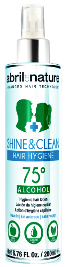 Shine &amp; Clean Hair Hygiene 75% Alcohol 200 ml