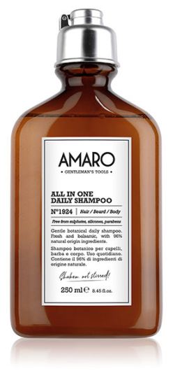 Farmavita Amaro All in One Daily Shampoo n1924 hair / beard / body 250 ml