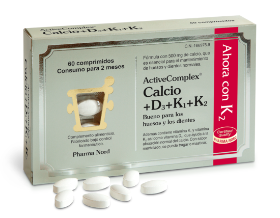 Pharma Nord Activecomplex Calcio + D3 + K 60 Tablets