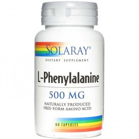 L-Phenylalanine 500 mg 60 Capsules L-Phenylalanine 500 mg 60 Capsules