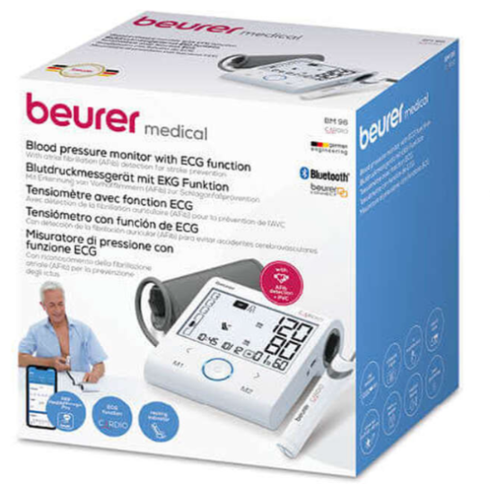 Tensiómetro Brazo con función de ECG BM 96 Tensiómetro Brazo con función de ECG BM 96